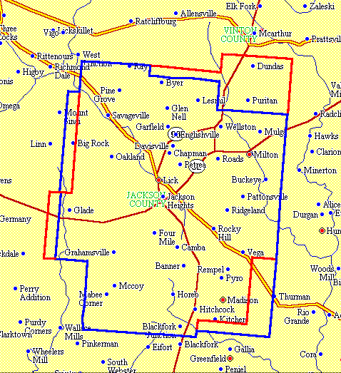 Jackson County 1816 image