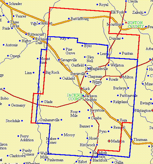Jackson County 1818 image