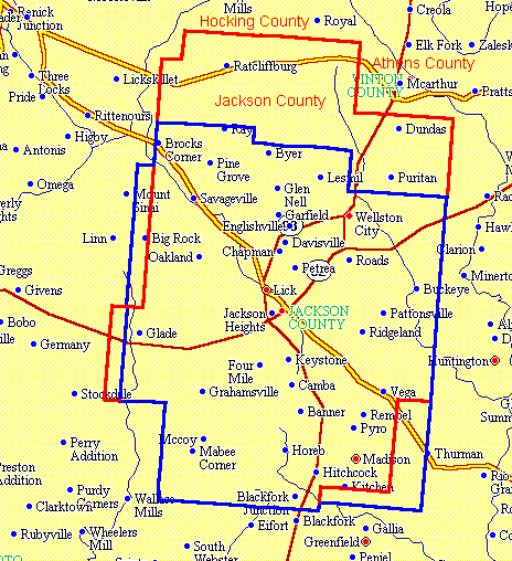 Jackson County 1839 image